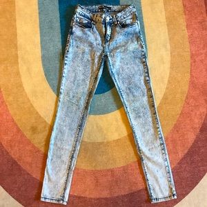 BDG Urban Outfitters Acid Wash Cigarette Jeans
